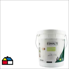 QUIMICA PASSOL - Esmalte al Agua Brillante 10 l Blanco