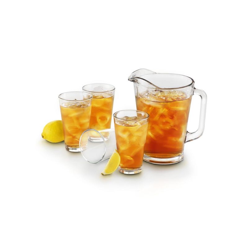 LIBBEY - Juego agua vidrio 7 piezas