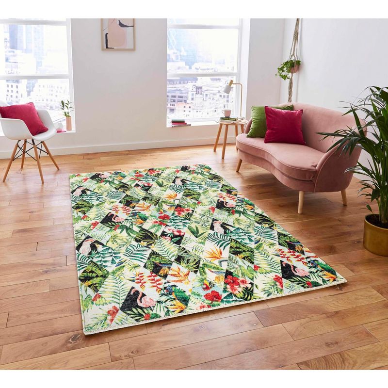  - Alfombra Paris multi tropical 160x230 cm