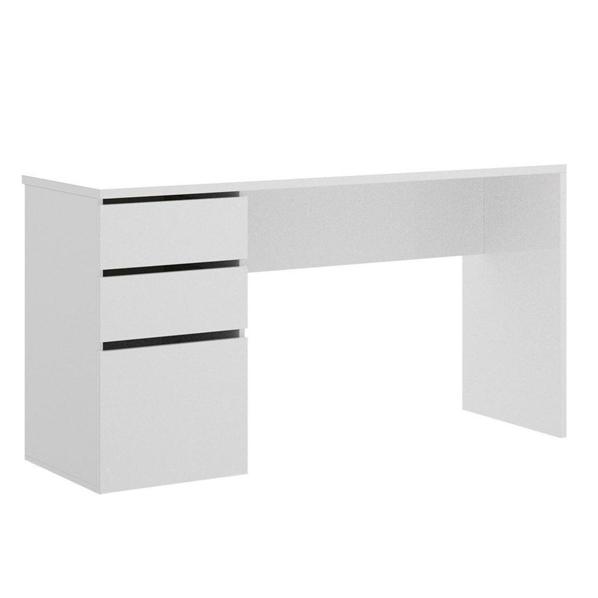 RYC DESIGN DEKIT - Escritorio 2 Cajones + 1 Puerta Shiro 139X50X75 Cm