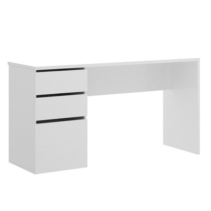 RYC DESIGN DEKIT - Escritorio 2 cajones + 1 puerta Shiro 139x50x75 cm