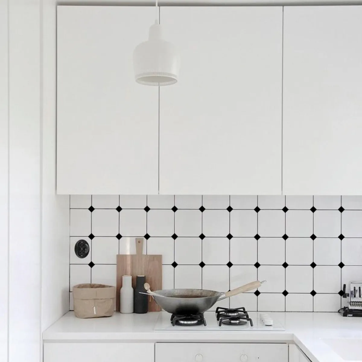 DECOFRAGÜES autoadhesivos azulejos Negro, marca VALDECO - Foto 2