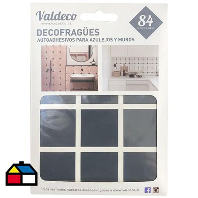 DECOFRAGES autoadhesivos azulejos Gris
