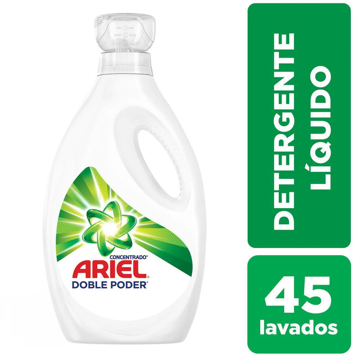 ARIEL - Detergente liquido concentrado 1.8 lt