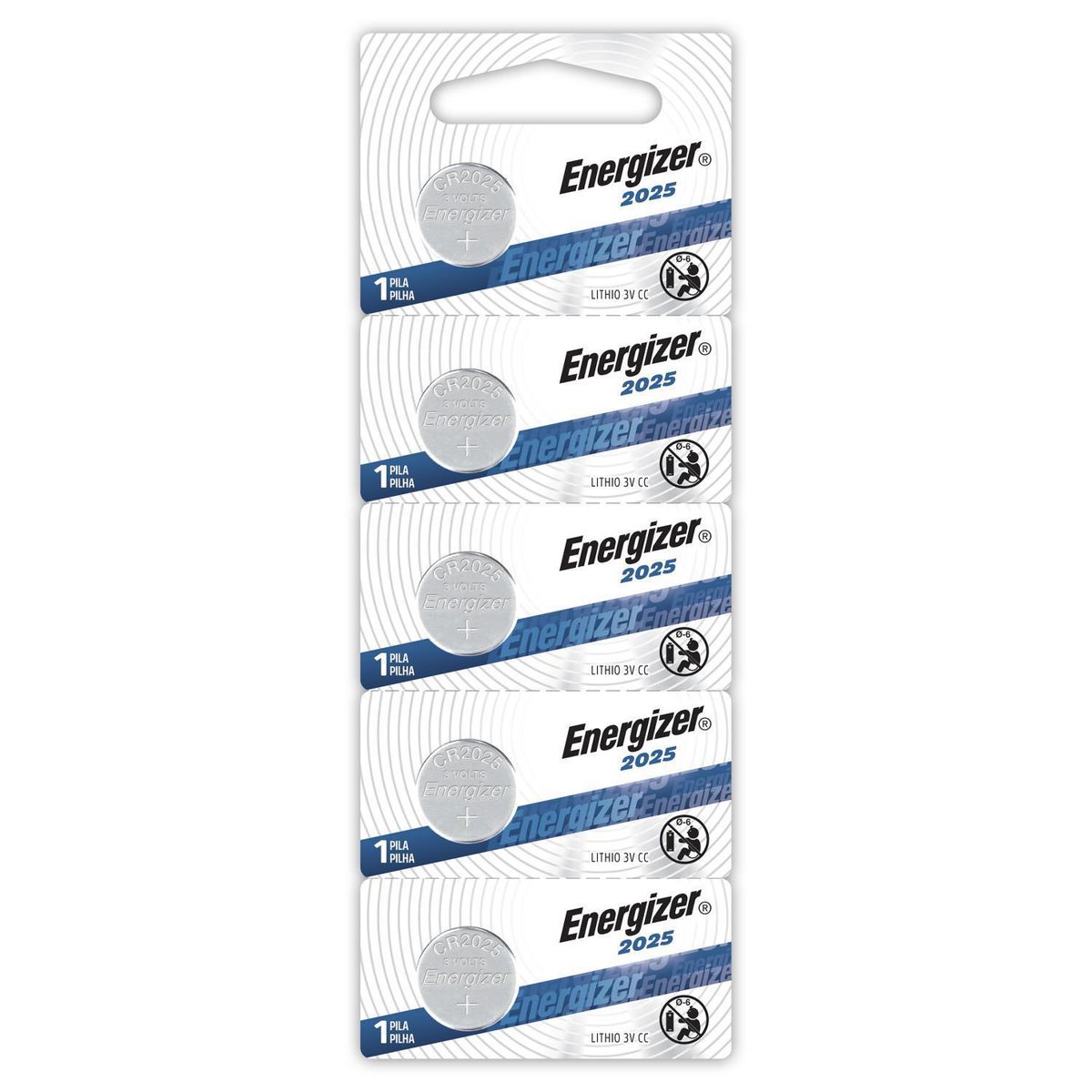 ENERGIZER - Pilas Alcalinas CR2025 (Tira x5)