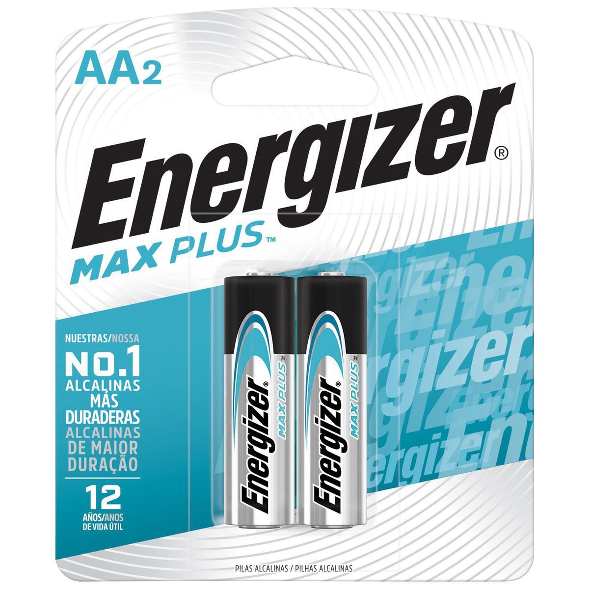 ENERGIZER - Pilas Alcalinas MaxPlus AAx2