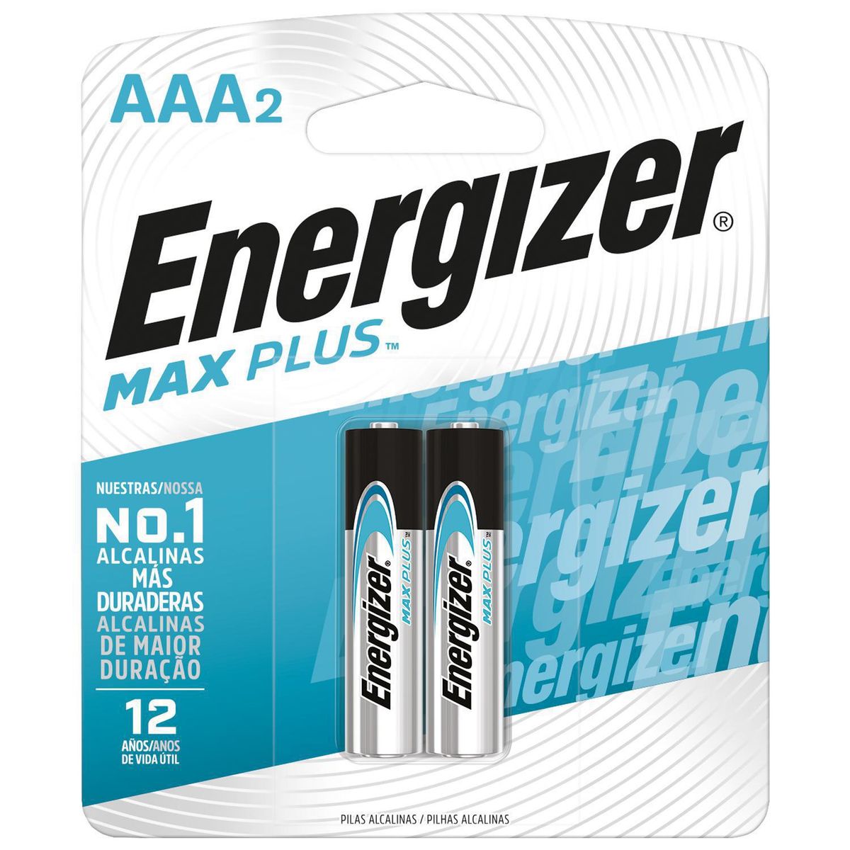 ENERGIZER - Pilas Alcalinas MaxPlus AAAx2