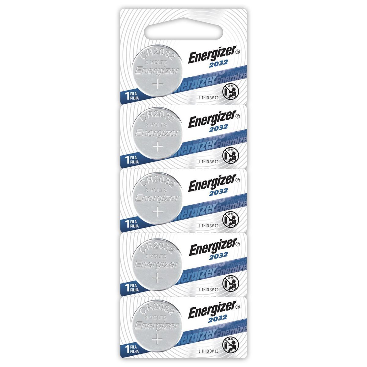 ENERGIZER - Pilas Alcalinas CR2032 (Tira x5)