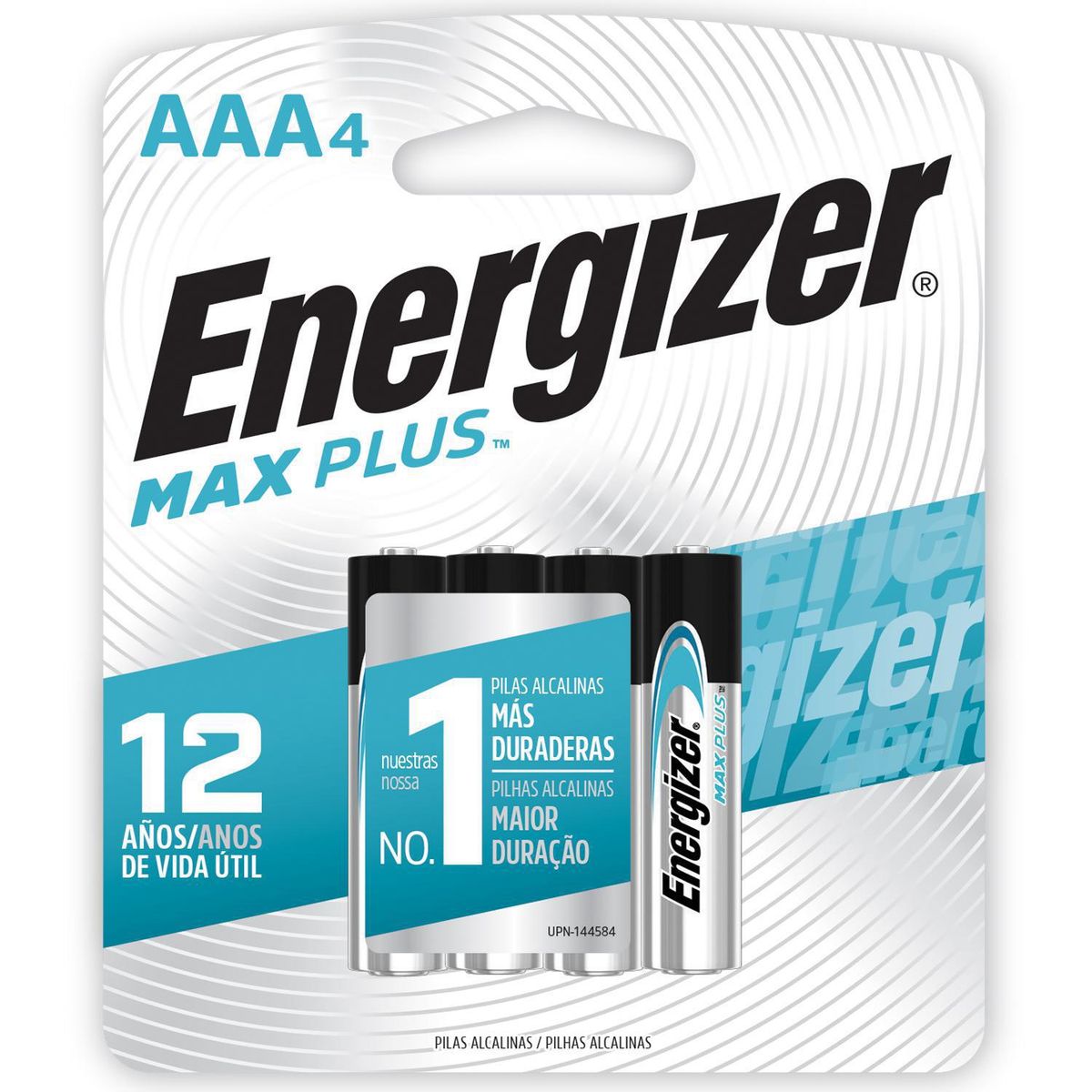 ENERGIZER - Pilas Alcalinas MaxPlus AAAx4