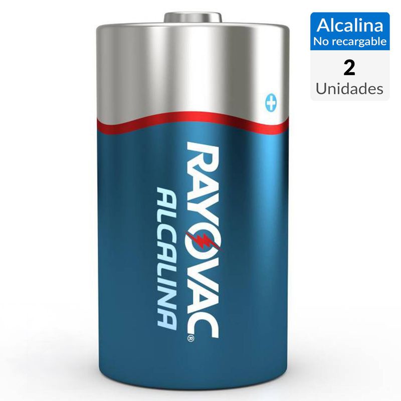 RAYOVAC - Pilas Alcalinas Rayovac Cx2