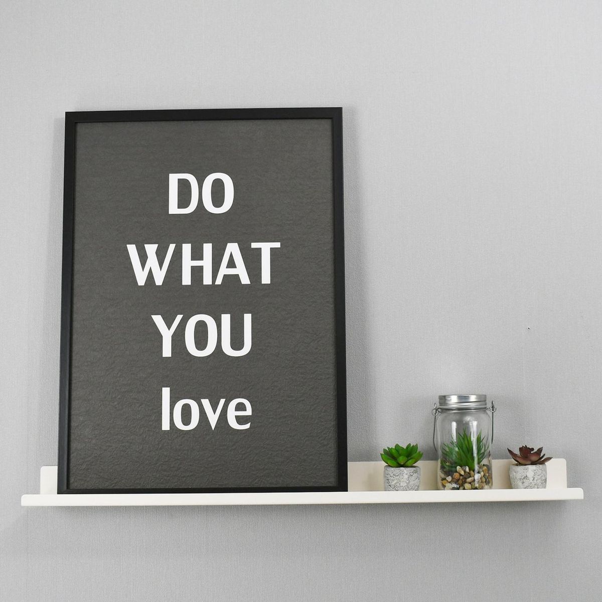 DUCASSE - Repisa Spezia Acero 1 Nivel(es) 80x4.5x9.6 cm Blanco