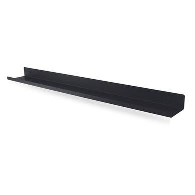 repisa Spezia 1 Nivel(es) 80x4.5x9.6 cm Negro