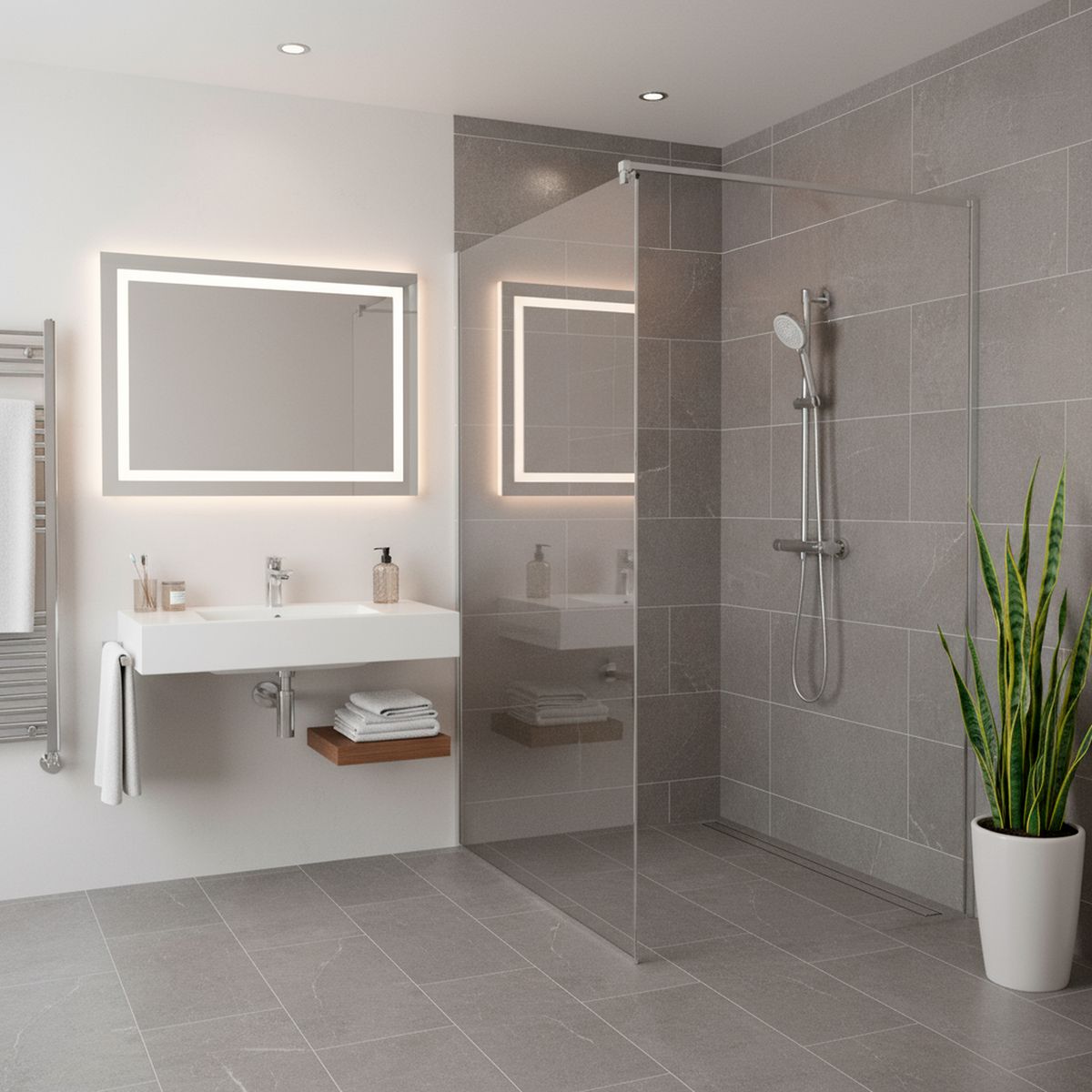 DUSCHY - Juego Ducha Quick Cromo