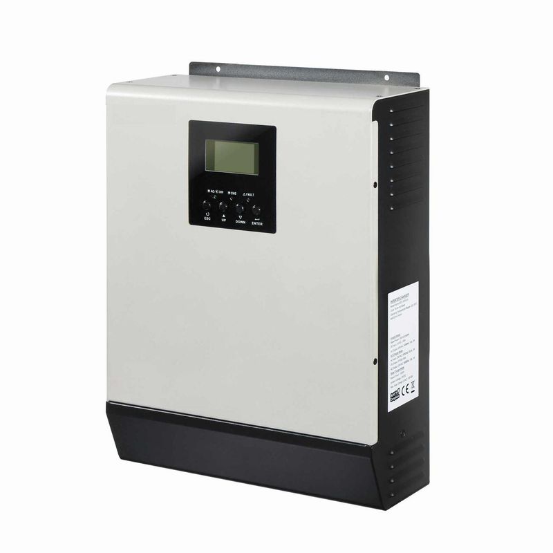 KINGDOM SOLAR - Inversor Hibrido 2.4KW con regulador PWM 50A Plata