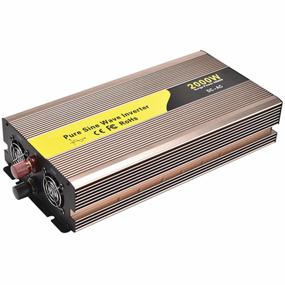 KINGDOM SOLAR - Inversor Sinusoidal de Onda Pura 2000W/12V