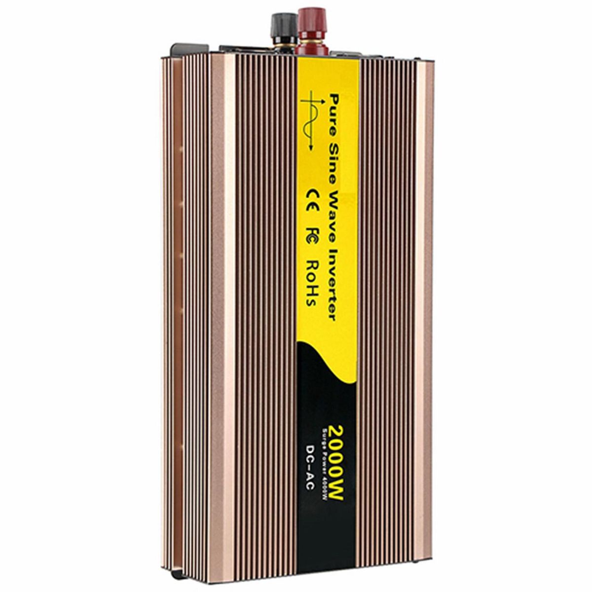 KINGDOM SOLAR - Inversor Sinusoidal de Onda Pura 2000W/12V