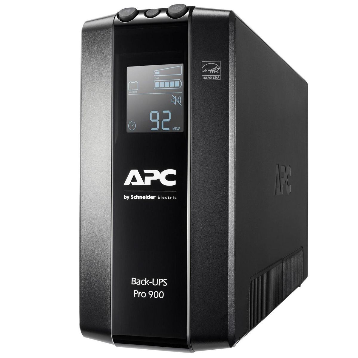 SCHNEIDER ELECTRIC - Back UPS Pro 900VA APC - 6 Tomas - Interfaz LCD