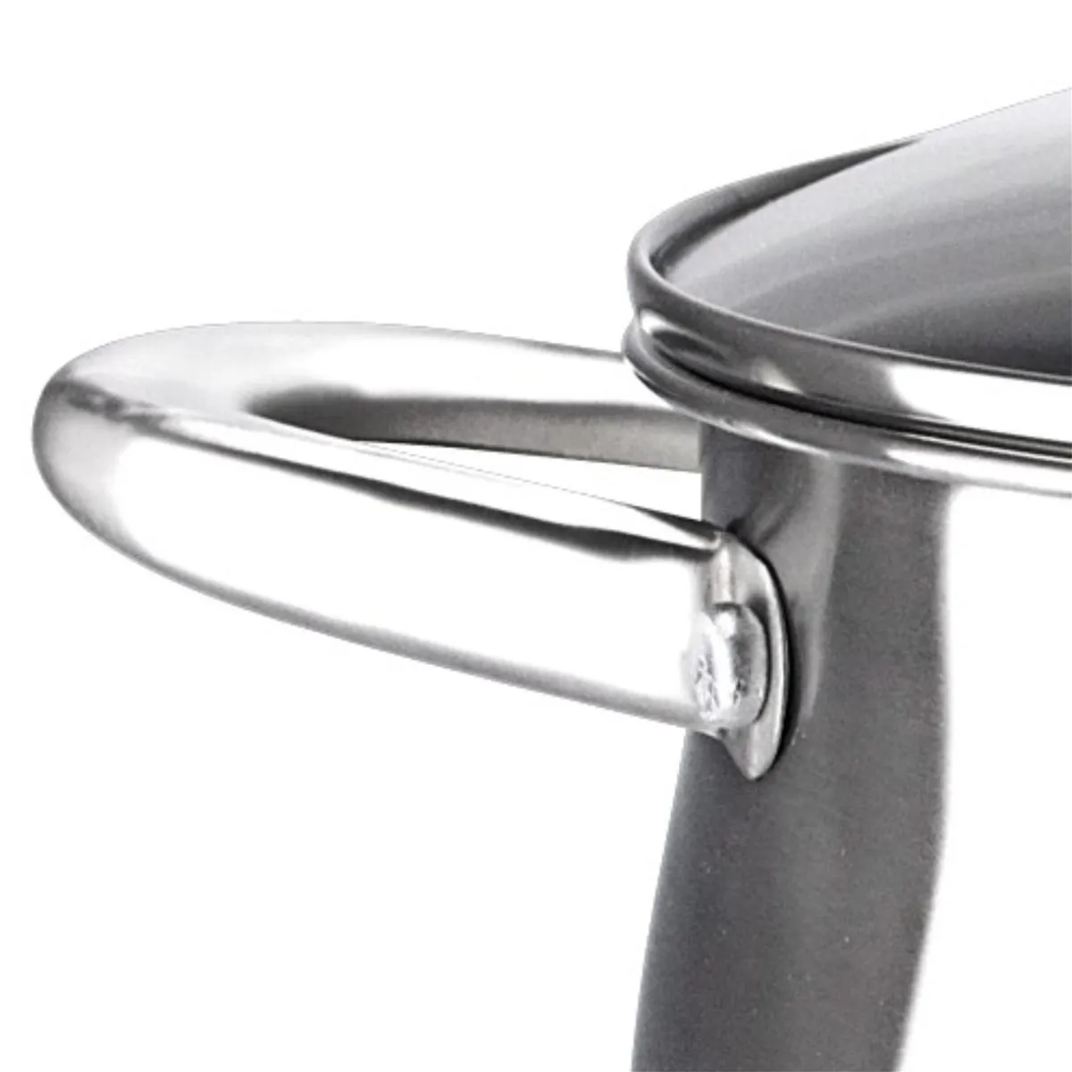 MARMICOC - Batería de Cocina 8 Piezas Acero inoxidable Frutillar Plateado