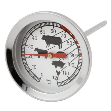 Termmetro carne acero inox.