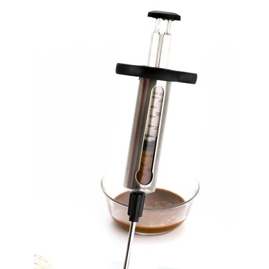 Inyector marinador inoxidable.