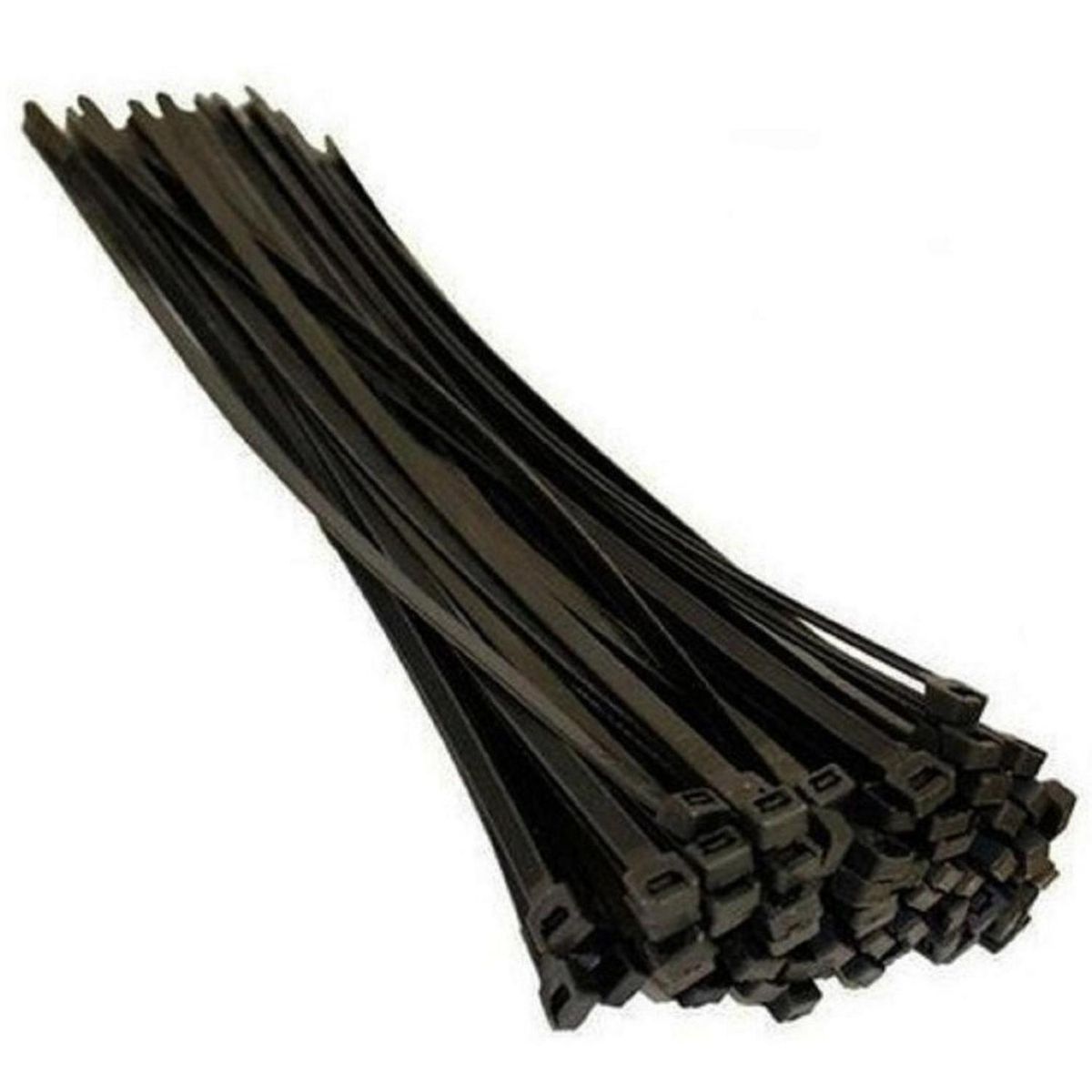 LEXO - Amarra cables negra, 250x3,6 mm bl 100