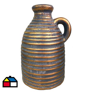 Jarrn cermica taupe 24 cm