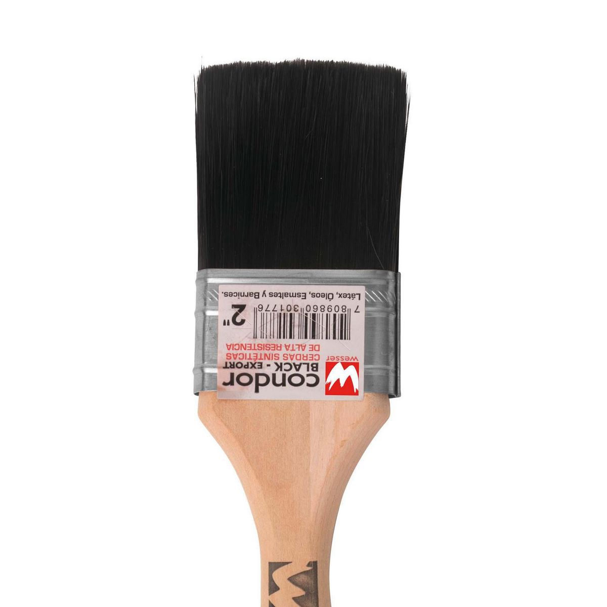 CONDOR - Brocha Condor Black 2 Pulgadas Para Pintura Profesional