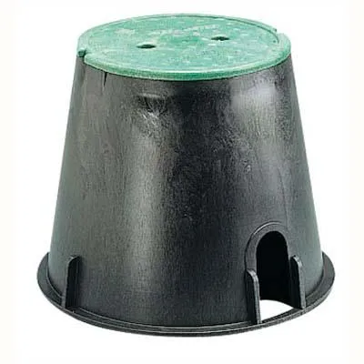 Caja para válvulas circular plástico 43x30 cm