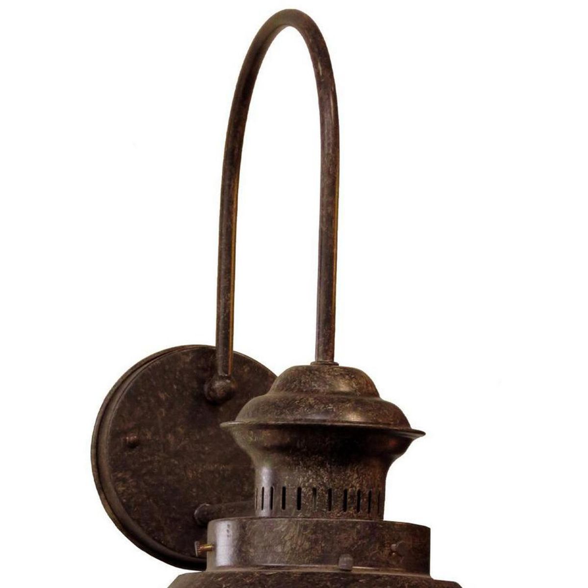 BP ILUMINACION - Apliqué Náutico Metal Naranjo