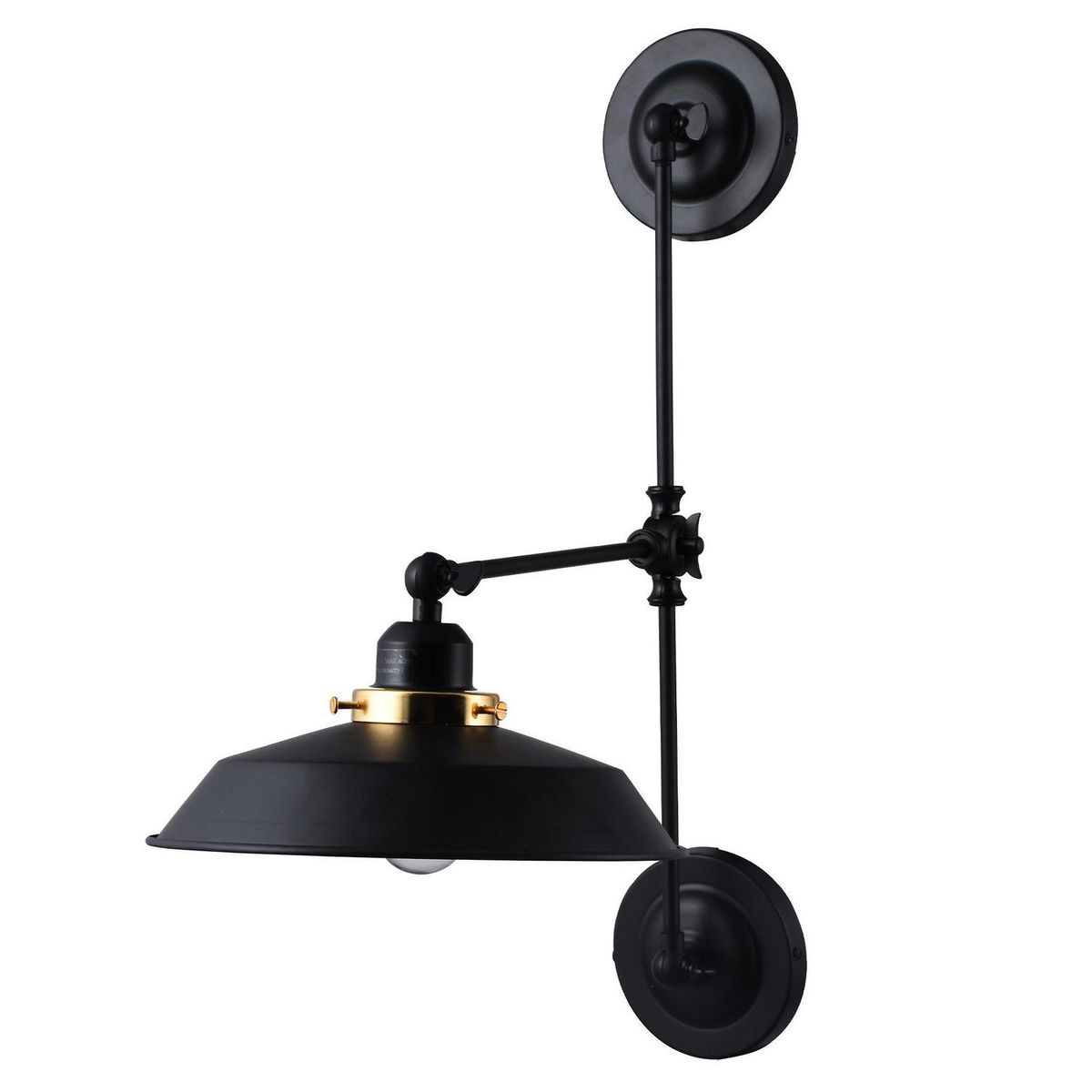 BP ILUMINACION - Aplique 1 luz milos de color negro S