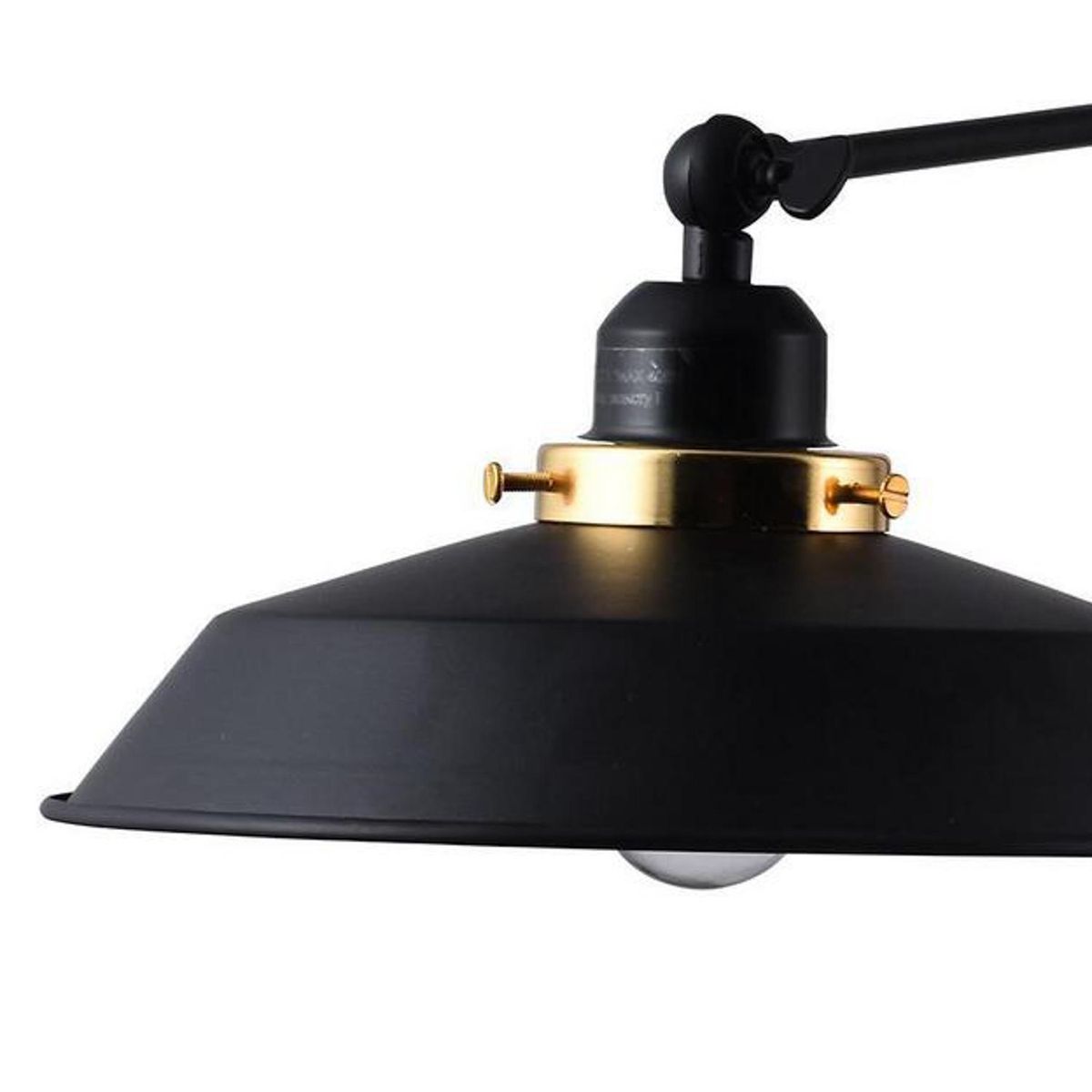 BP ILUMINACION - Aplique 1 luz milos de color negro S