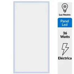 BYP - Panel Led empotrado 36 W 1202X302mm color blanco