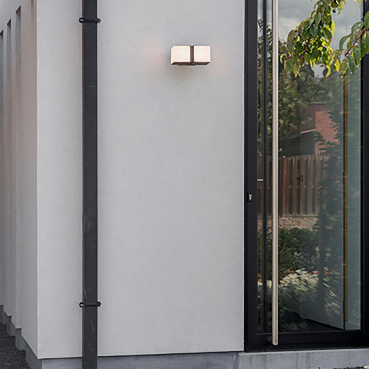 BP ILUMINACION - Apliqué Exterior Cuba 2 Luces 23 W 1000 lm Luz Cálida