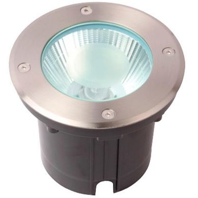 Foco empotrado a piso Led 15 W 3000K IP67