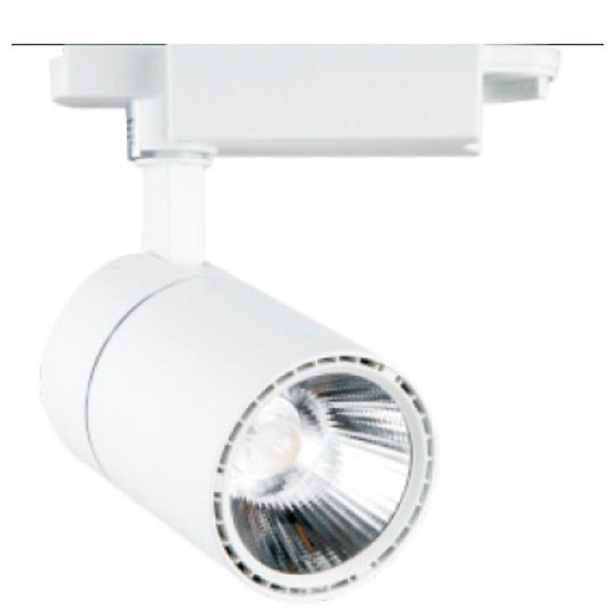 BP ILUMINACION - Foco riel trifasico color blanco Savia 30 W