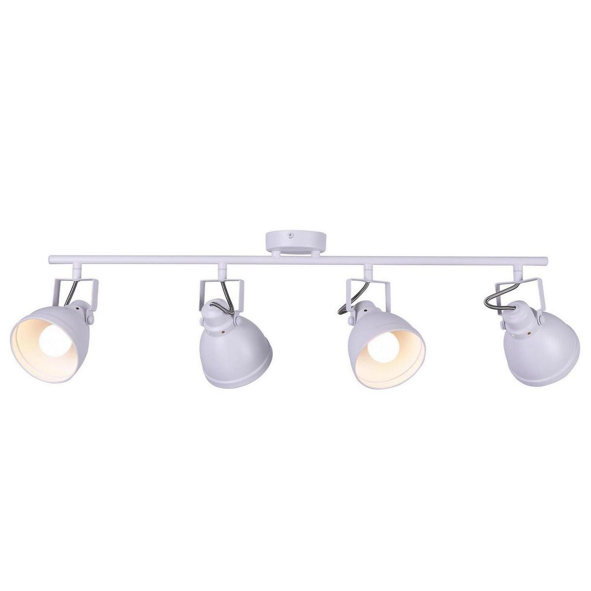 BP ILUMINACION - Barra tubo 4 luces E27 cosmos blanco mate