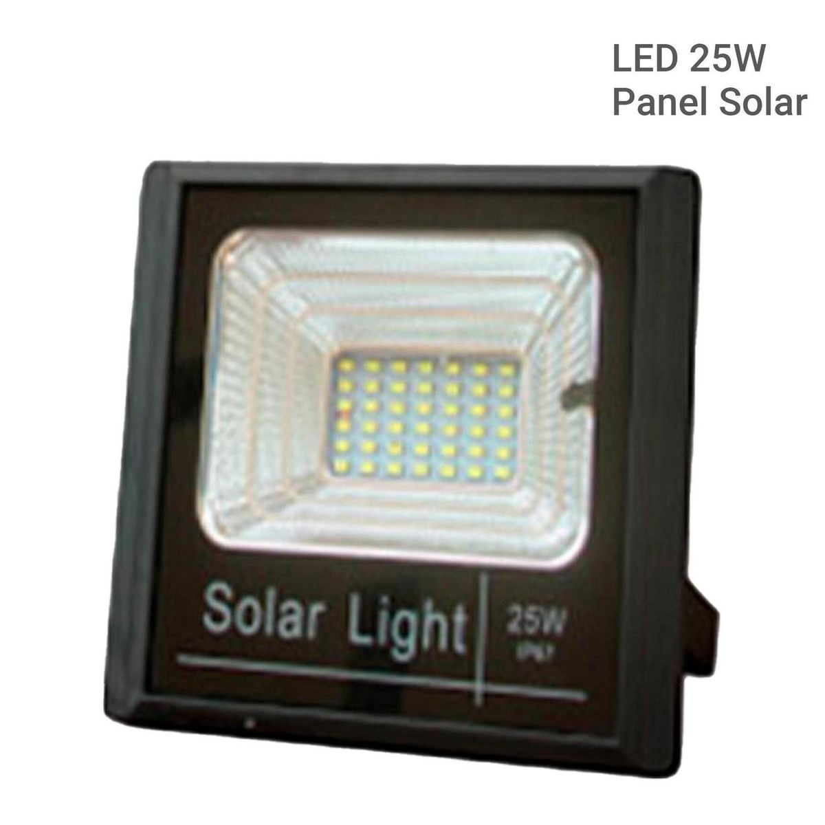 BP ILUMINACION - Luminaria Solar con Panel Solar Externo 25 W 464 lm Luz Día