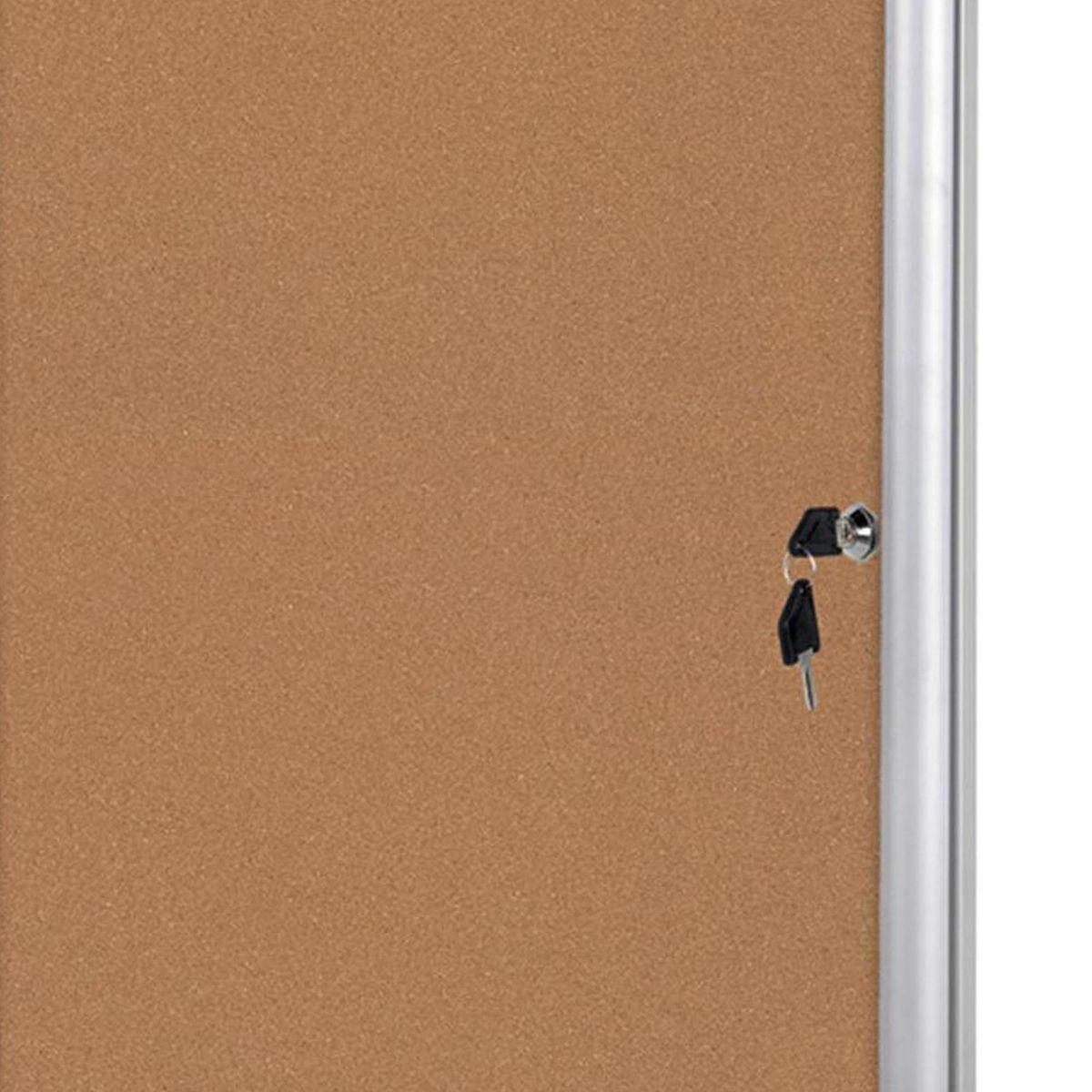 BI SILQUE - Vitrina diario mural corcho 12 a4 bi-silque