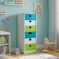 Cajonera 6 Cajón(es) Geometric 40x135x40 cm Verde