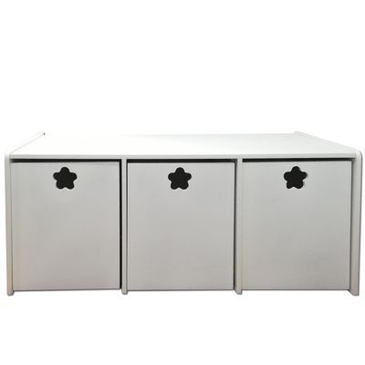 Imagen 2 del producto Juguetera 3 Cajón(es) Flor 120x50x50 cm Blanco