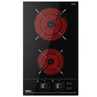 Encimera Vitrocerámica 2 Platos Negro TBC 32000 XFL BK