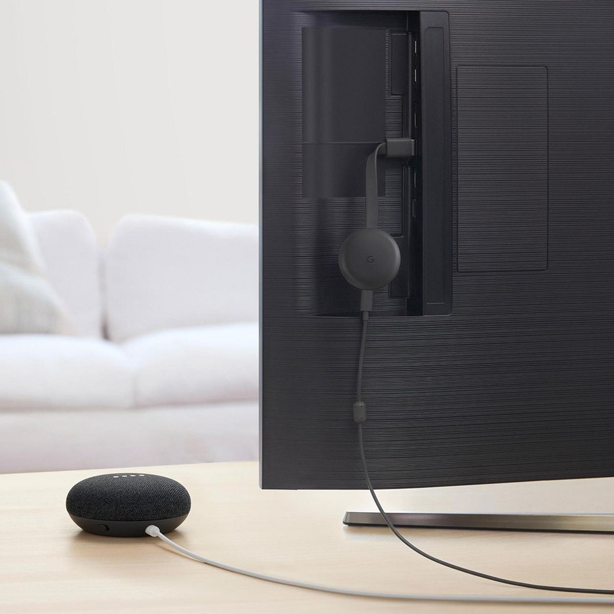 GOOGLE - Google nest mini charcoal Negro