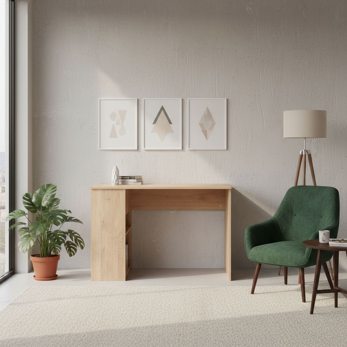 AGM - Escritorio Repisa 100x50x75 cm Jerez