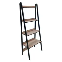 Estante Worki Madera 4 Nivel(es) 64x160x38 cm Negro/Roble