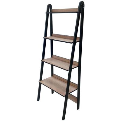 Imagen 2 del producto Estante Worki Madera 4 Nivel(es) 64x160x38 cm Negro/Roble