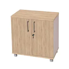 AGM - Gabinete Melamina 2 Nivel(es) 70x74x40 cm Jerez/Blanco