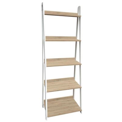 Imagen 2 del producto Estante MDF 5 Nivel(es) 60x170x38 cm Blanco/Jerez