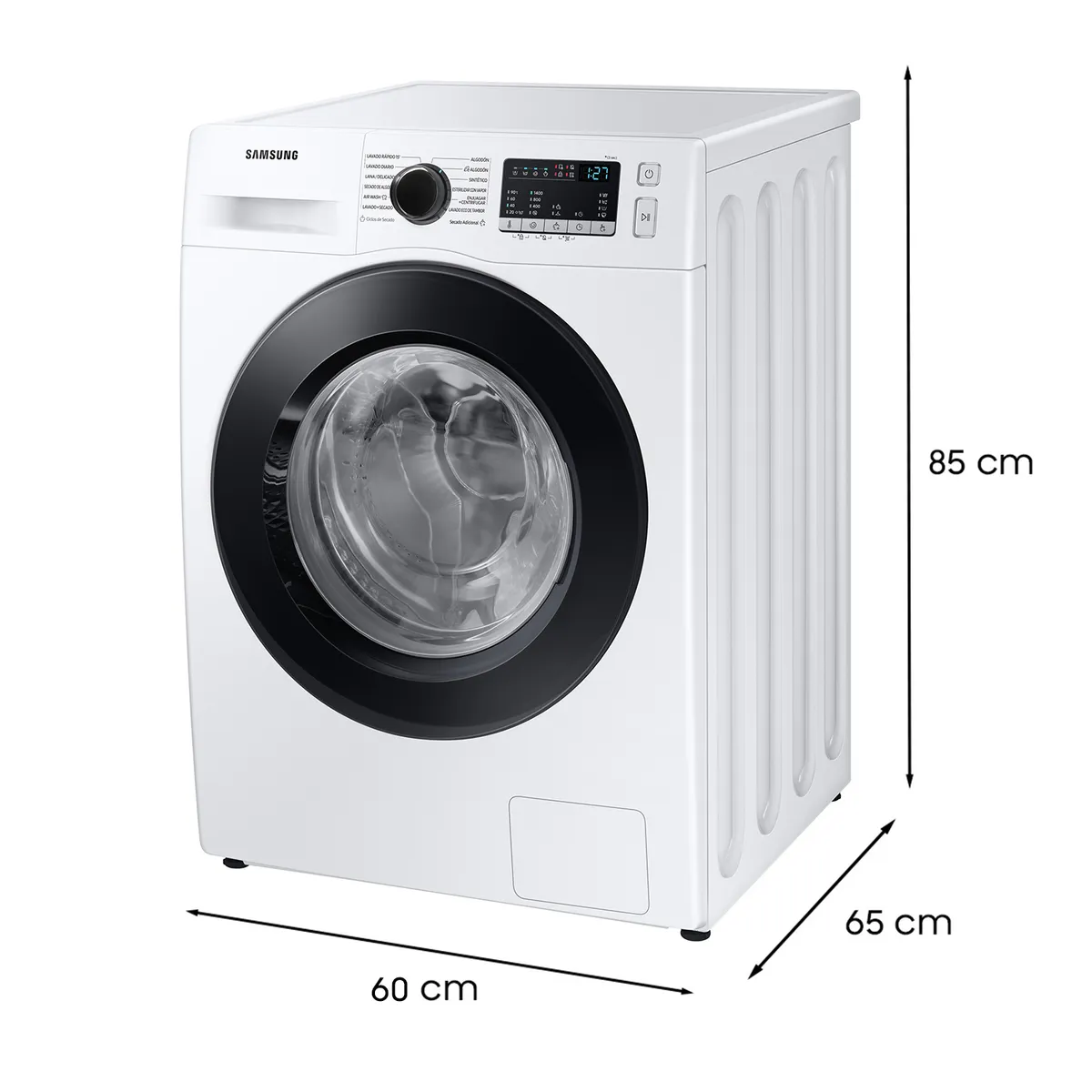 SAMSUNG - Lavadora Secadora 9,5/6 kg Blanco WD95T4046CE/ZS