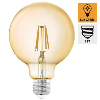 Ampolleta Led Filamentos E27 4 W Luz Clida
