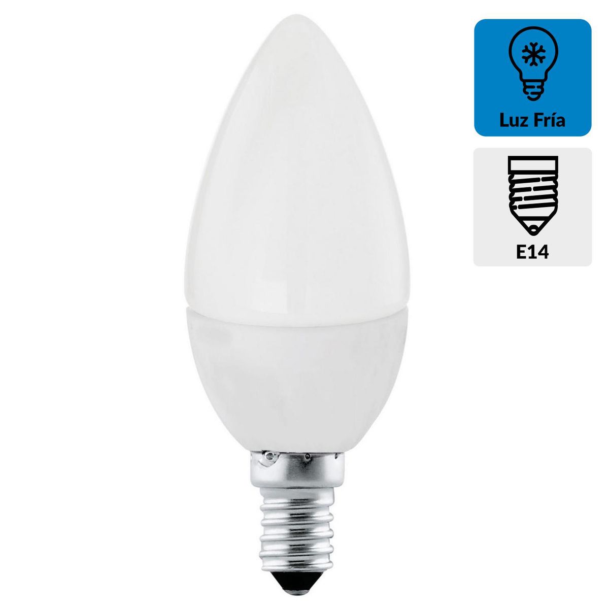 EGLO - Ampolleta Led 4 W E14 320 lm Luz Fría